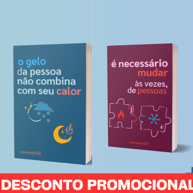 Resumo= O Gelo da Pessoa Não Combina com Seu Calor + É Necessário Mudar, Às Vezes, de Pessoas | oque esperar desta leitura