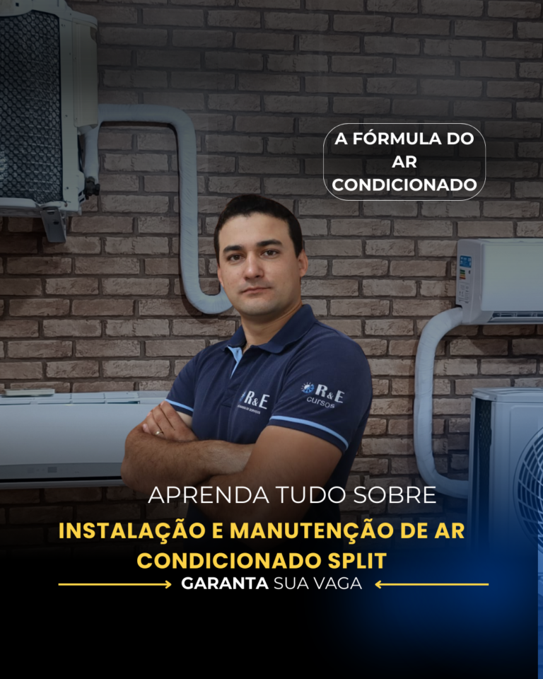 Fature de 6 a 10 Mil com Manutenção e Instalação de Ar-Condicionado Split – Do Zero à Especialização
