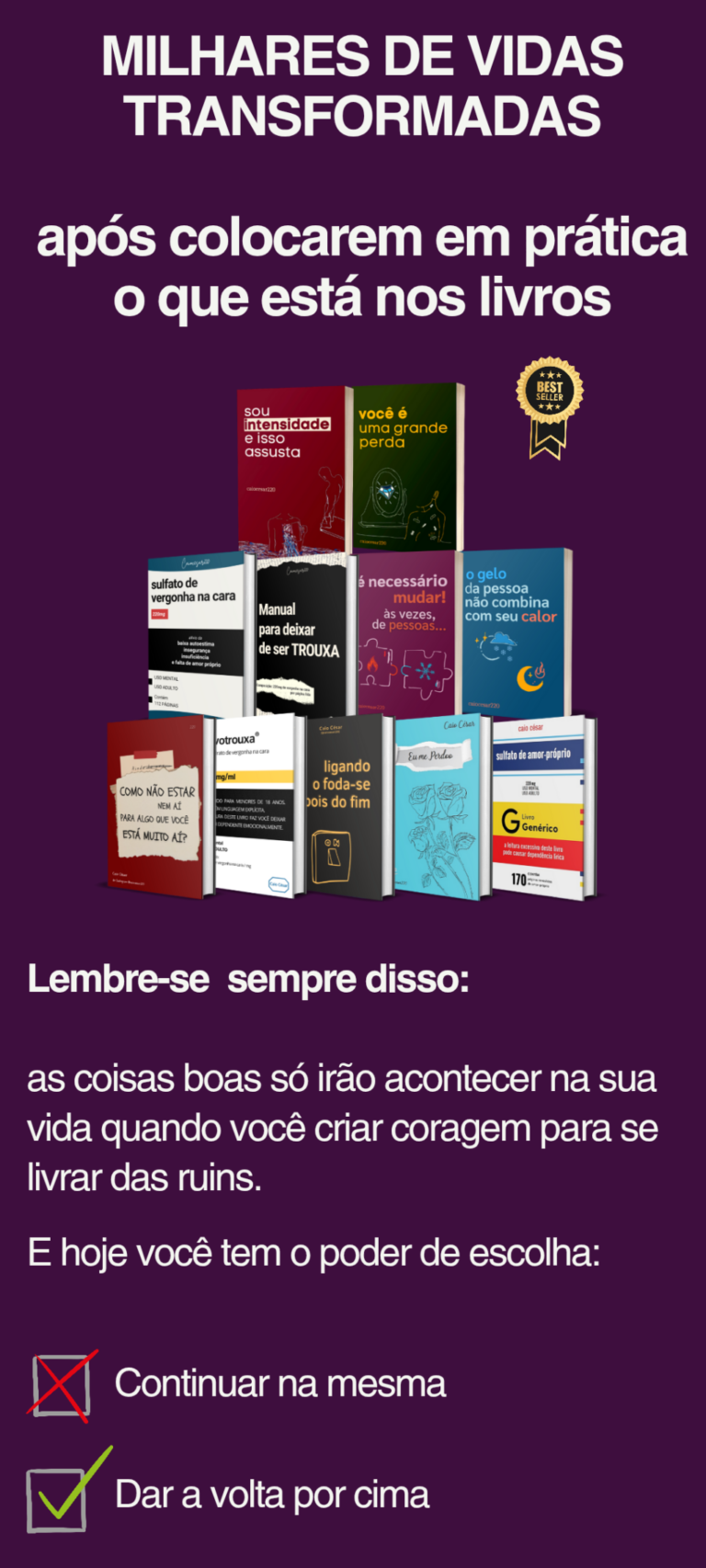 Sua Vida Amorosa com os 11 Livros de Caio César: O Guia para Relações Saudáveis