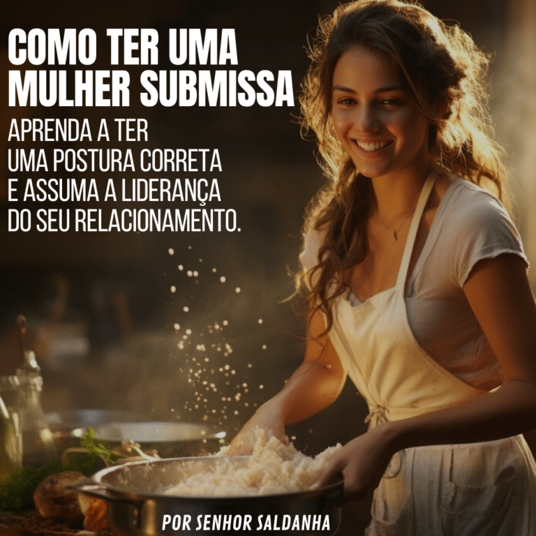 livro Como Ter Uma Mulher Submissa, de Senhor Saldanha