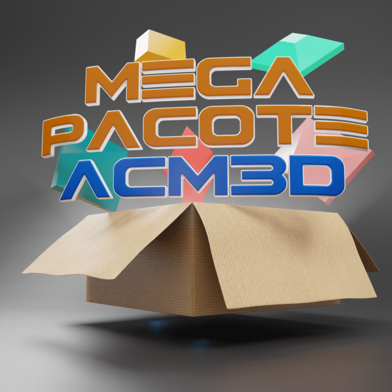 Pacote 35 Modelos ACM 3D – Fachadas Comerciais Planificadas 🏢✨