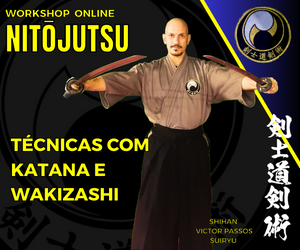 Como fazer o download do Workshop Online de Nitōjutsu do Sensei Victor Passos?