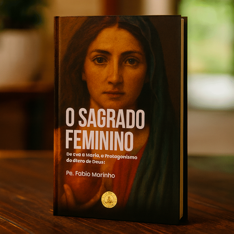 O Sagrado Feminino – De Eva a Maria, o Protagonismo do Útero de Deus é um estudo profundo e inspirador sobre o papel da mulher na Bíblia, escrito por Pe. Fábio Marinho, ideal para quem busca integrar fé, espiritualidade e teologia bíblica.