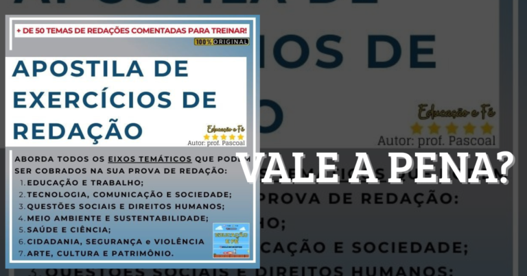 Apostila de Exercícios de Redação vale a pena? 10 https://cursoss.com.br/catalogo-de-cursos/page/205/ Apostila de Exercícios de Redação vale a pena?