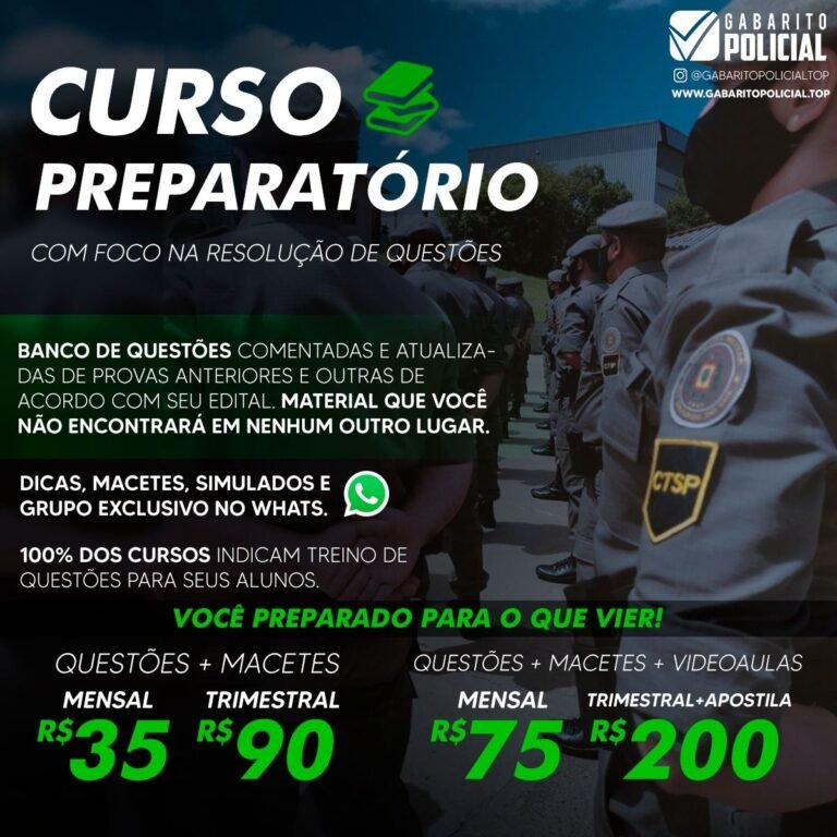 Apostilas e Questões Comentadas para Concursos da Segurança – Curso Questões Concursos 2026