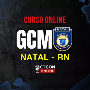 ESTUDE COM QUEM APROVA: CURSO ON-LINE – GUARDA MUNICIPAL DE NATAL 2026