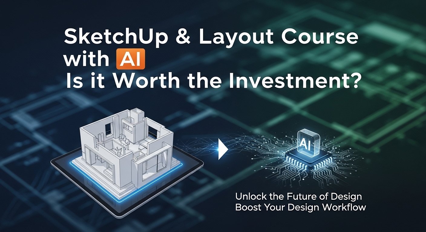 Curso Sketchup e Layout com IA: Vale o Investimento CURSOSS
