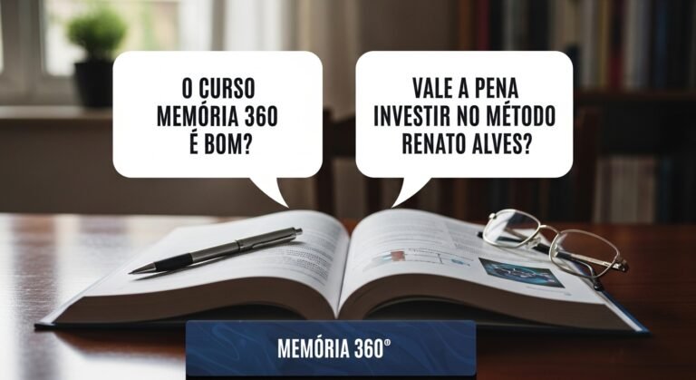 Curso Memória 360 é Bom? Vale a Pena Investir no Método de Renato Alves?