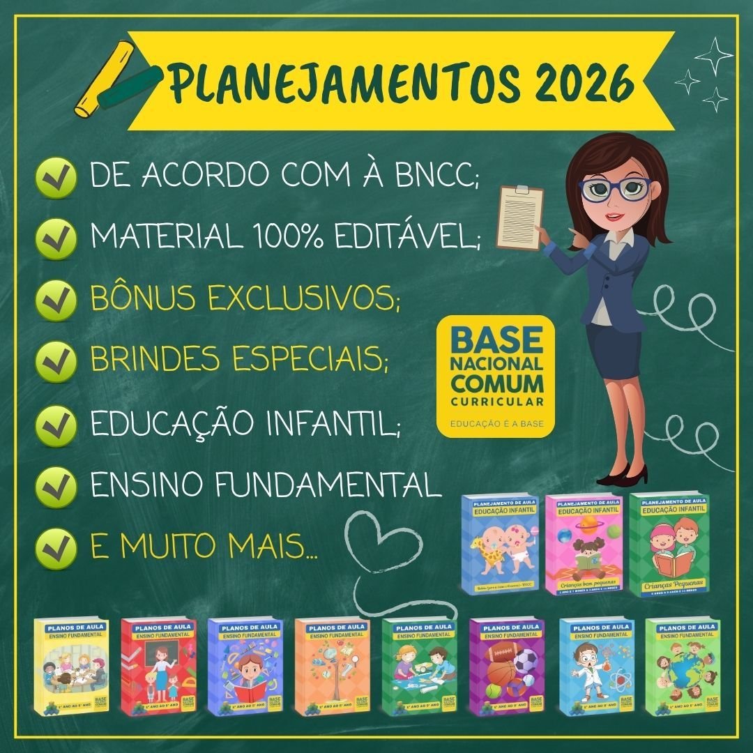 Planejamentos de Aulas BNCC 2026 Alfabetinho Vale a Pena CURSOSS