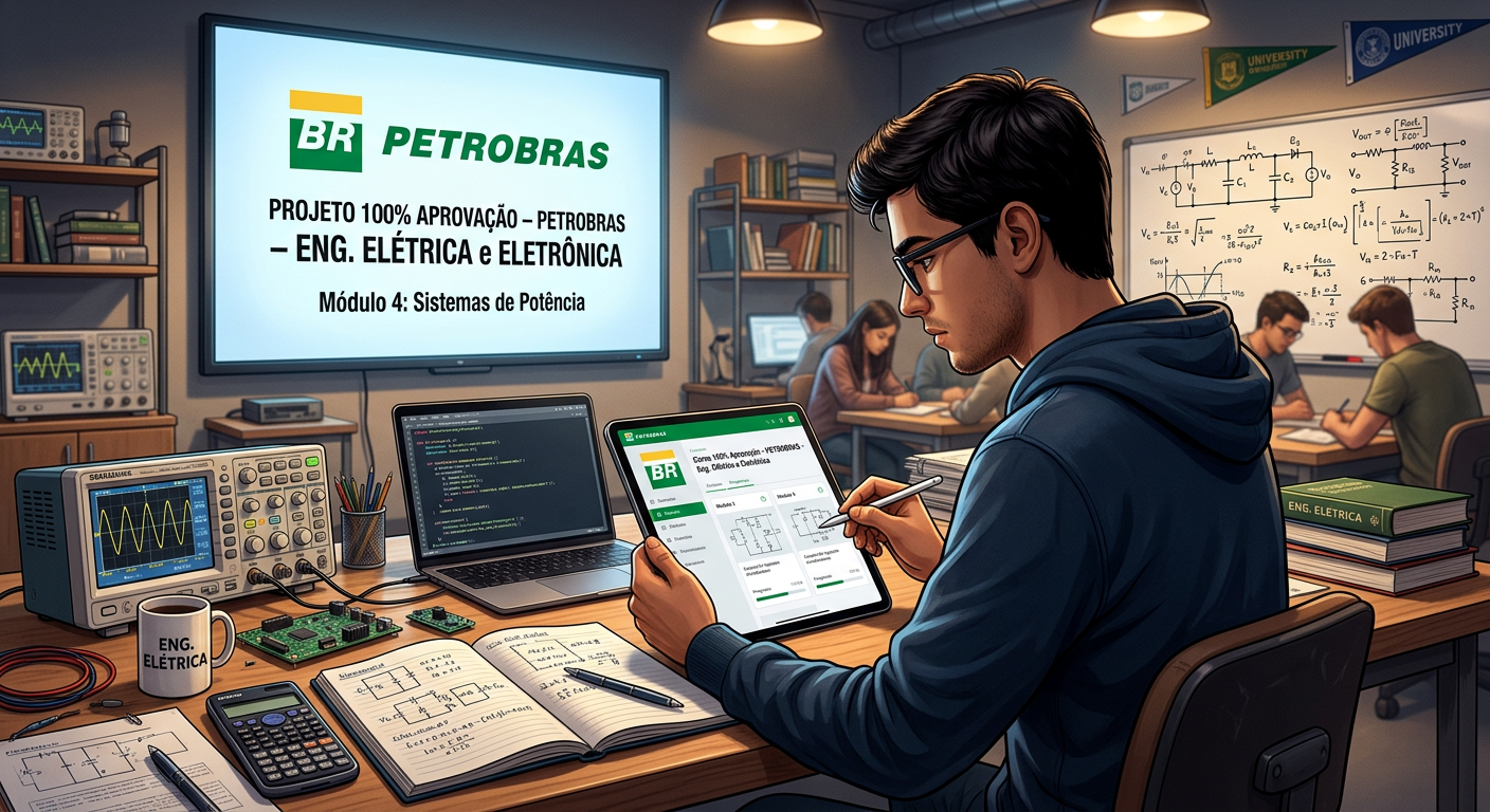 Projeto 100% Aprovação - PETROBRAS - Eng. Elétrica e Eletrônica: O segredo para não precisar de suporte