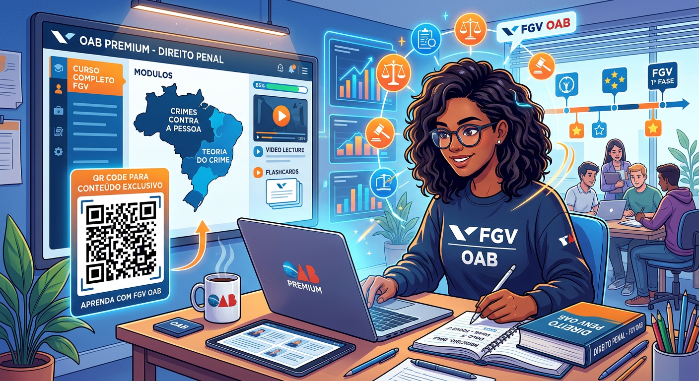 Plataforma do Cenoura 2.0 — Direito Penal do Zero ao Avançado: O Atalho do Login Oficial vs. A Armadilha do Download Grátis