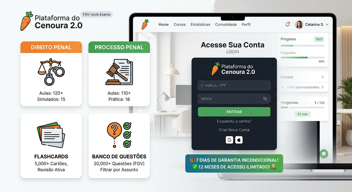 Plataforma do Cenoura 2.0: O Atalho do Login Oficial vs. A Armadilha do Download Grátis