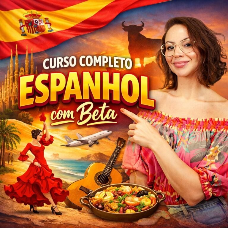 Capa do produto Espanhol Com Beta - Prof. Roberta Spessatto (Beta)