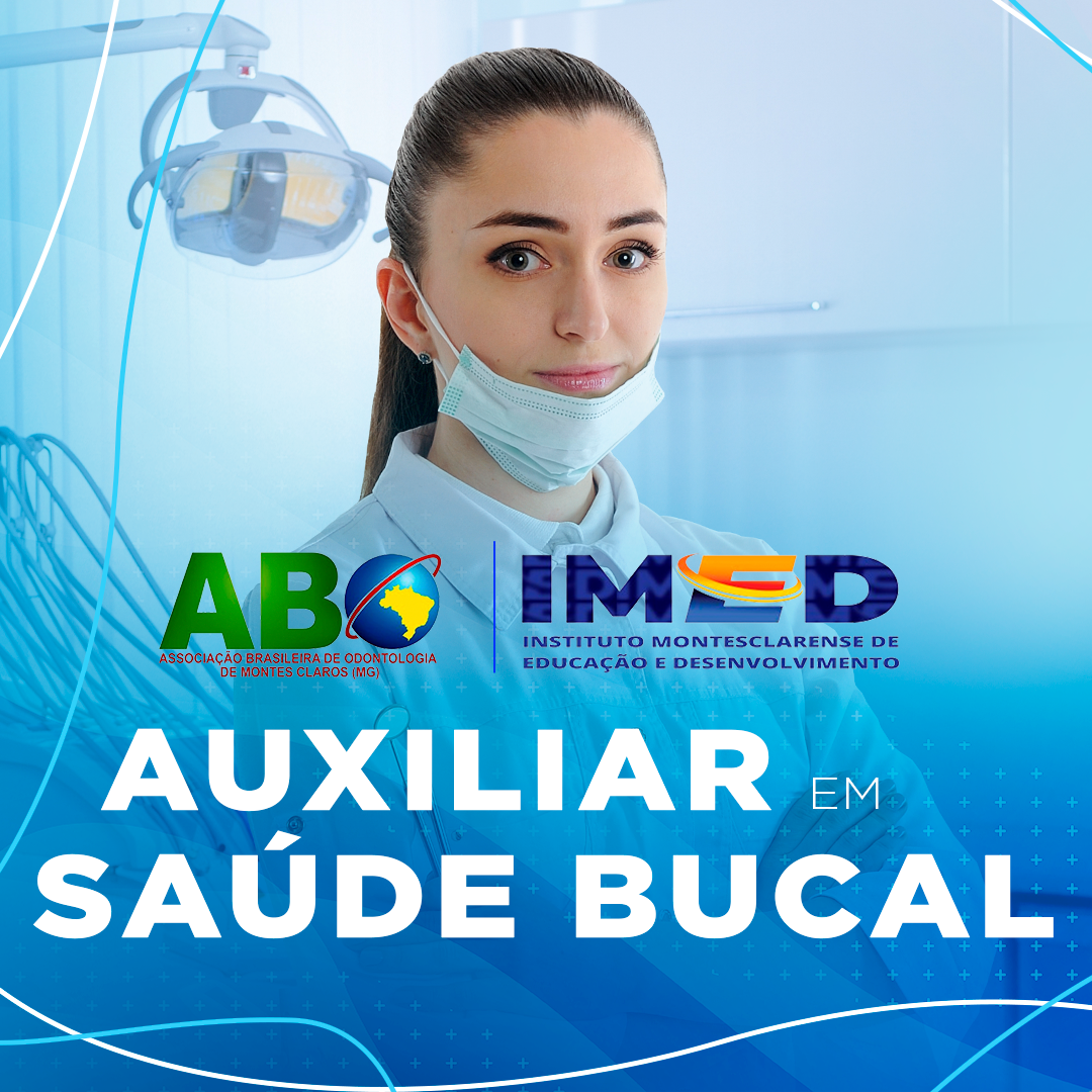Curso online Auxiliar em Saúde Bucal (ASB) – foto de assistente odontológico com tablet e instrumentos