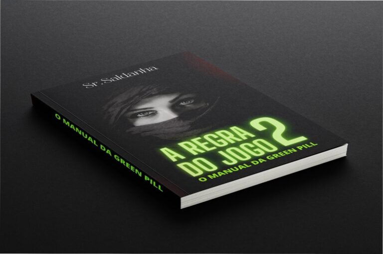 Capa do e‑book A Regra do Jogo 2 – Manual da Green Pill de Senhor Saldanha