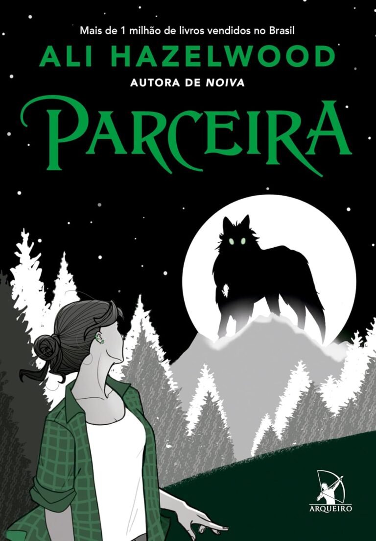 Capa do livro Parceira de Ali Hazelwood, romance paranormal sobre híbrida humana e licana em conflito político