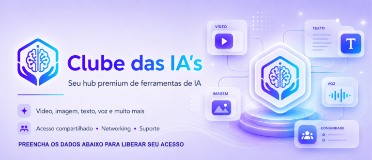 Clube das IA's: Economize com IAs premium + garantia 7 dias 6 https://cursoss.com.br/curso-feng-shui-tradicional-completo-franzfengshui/ Imagem ilustrativa do Clube das IA's mostrando acesso centralizado a múltiplas ferramentas de inteligência artificial premium