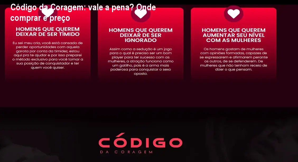 Tela do curso Código da Coragem de Titio Bernardo mostrando módulo de gestão do medo