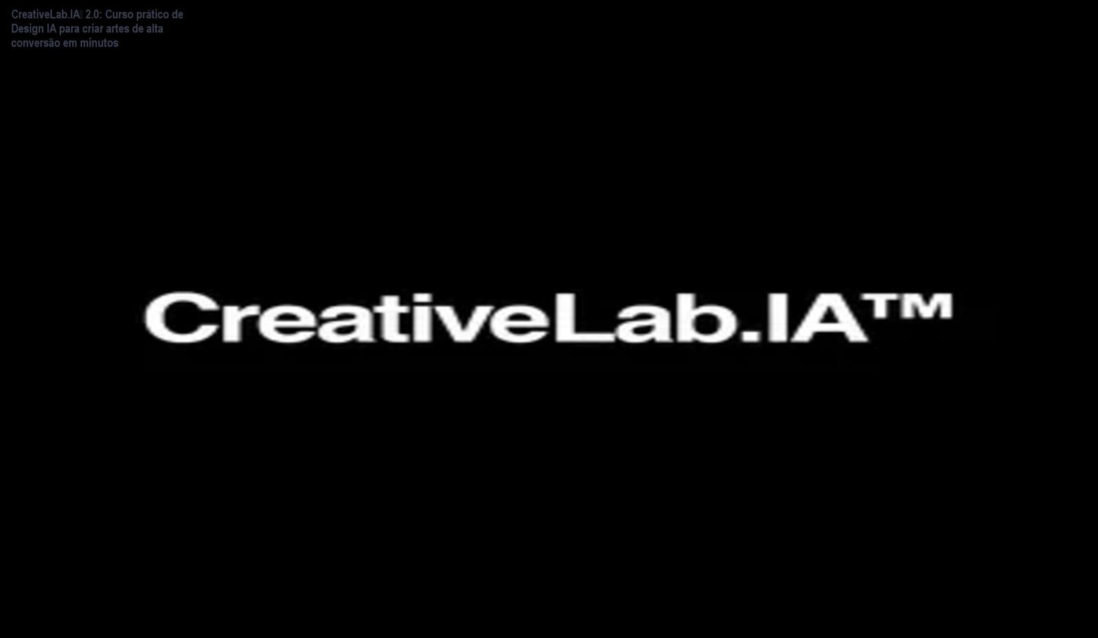 CreativeLab.IA™ 2.0: Curso prático de Design IA para criar artes de alta conversão em minutos 1 https://cursoss.com.br/creativelab-ia-2-0-curso-design-ia-alta-conversao/ Imagem do curso CreativeLab.IA™ 2.0 mostrando prompts de IA que geram artes de alta conversão rapidamente
