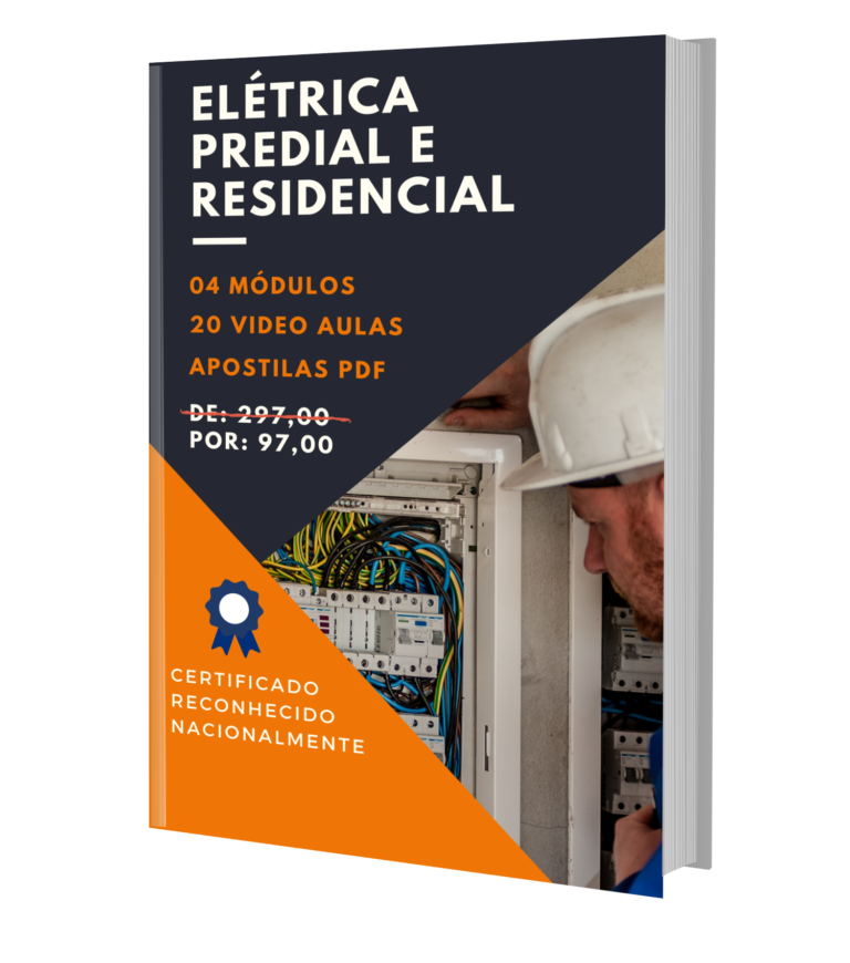 Eletricista aprendendo instalações elétricas prediais e residenciais com curso online prático e certificado