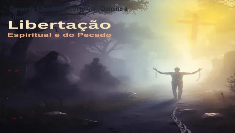 Imagem do Curso de Libertação Completo do Pastor Juliano Medeiros, mostrando a prática ministerial de libertação espiritual