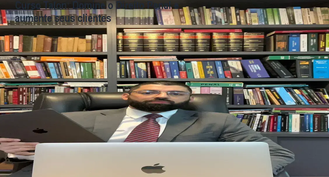 Imagem do Curso Talon de Direito Penal mostrando suporte direto do professor e modelos de peças processuais