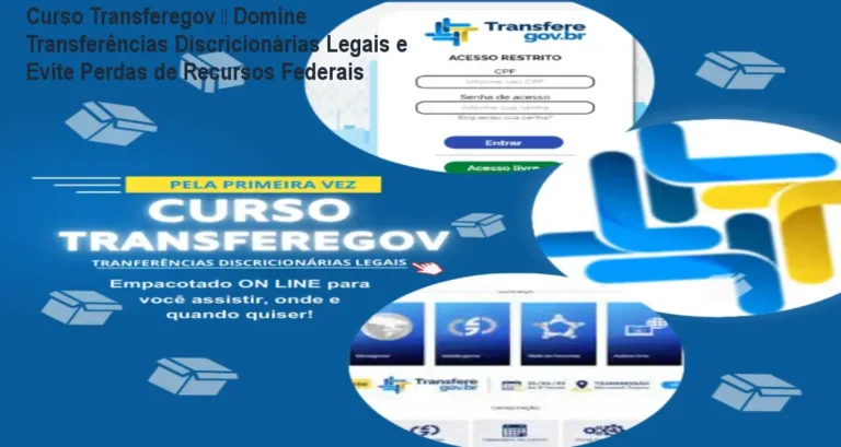 Tela do sistema Transferegov com aluna aplicando as aulas práticas do curso de Adriana Abrantes