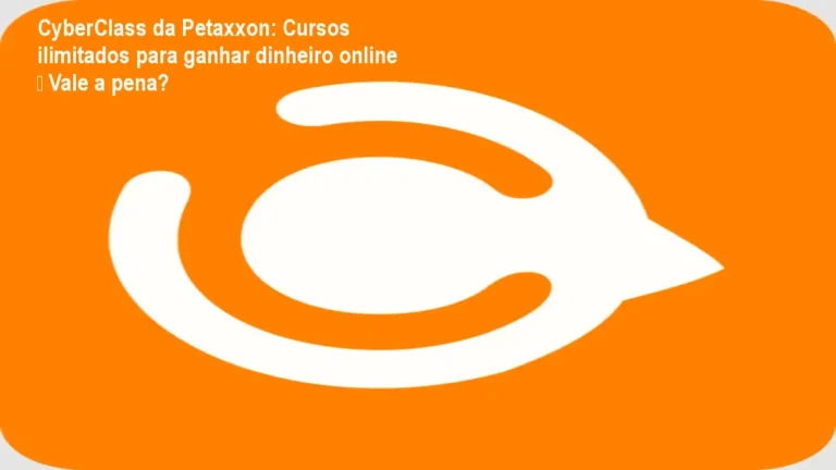 Tela da plataforma CyberClass da Petaxxon mostrando biblioteca de cursos ilimitados para ganhar dinheiro online