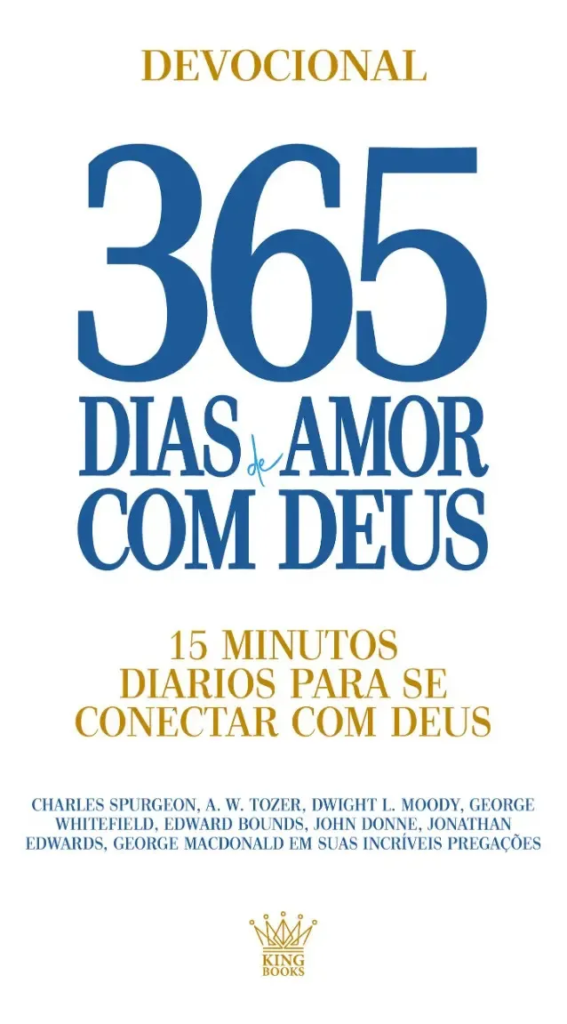 Capa do devocional 365 Dias de Amor com Deus IBC - livro cristão para oração diária