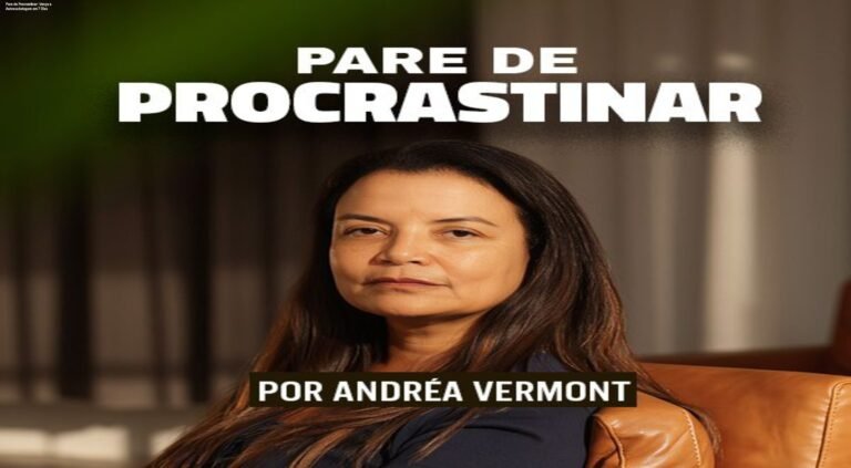 Capa do ebook Pare de Procrastinar que ajuda a eliminar a procrastinação e ganhar autoconfiança