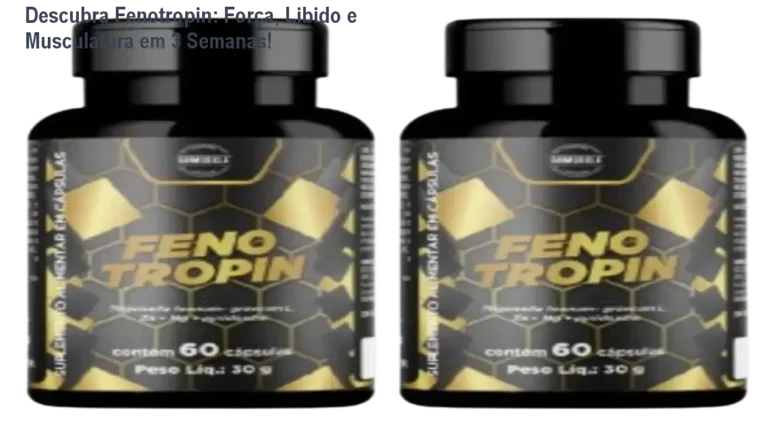 Suplemento Fenotropin de feno-grego proporcionando energia, força e aumento de massa muscular