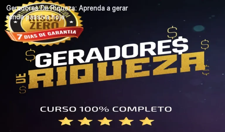 Pessoa estudando o curso Geradores De Riqueza e aplicando juros compostos para gerar renda passiva