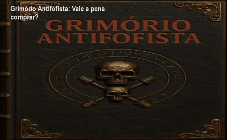 Capa do Grimório Antifofista mostrando técnicas de silêncio para proteger a reputação