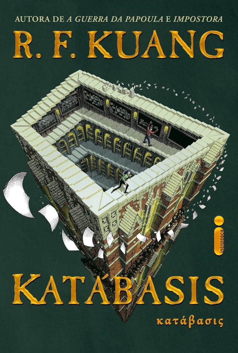 Análise do Livro Katábasis: Jornada ao Inferno 3 https://cursoss.com.br/autor/equipe-especializada-em-cursoss-online/ Capa do livro Katábasis de R.F. Kuang - dark academia fantasia sombria sobre jornada ao inferno