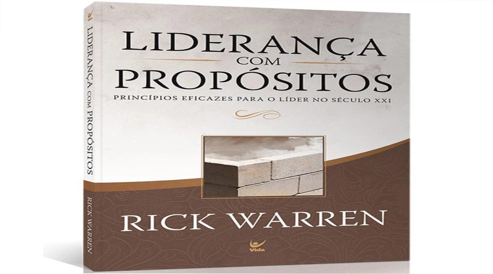 Capa do livro Liderança com Propósitos de Rick Warren, mostrando princípios bíblicos aplicados à gestão e desenvolvimento de líderes