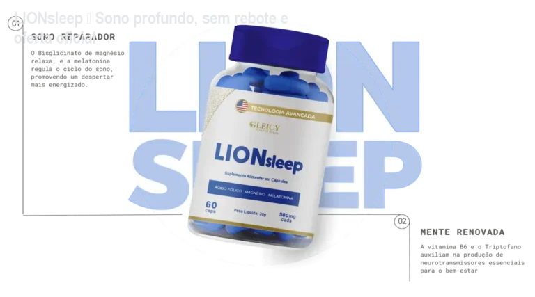 LIONsleep — Sono profundo, sem rebote e oferta oficial 3 https://cursoss.com.br/dolar-master-funciona-resultado-estrategia-para-afiliados/ Frasco de LIONsleep ao lado da cama, mostrando cápsulas que promovem sono profundo e despertar revigorado