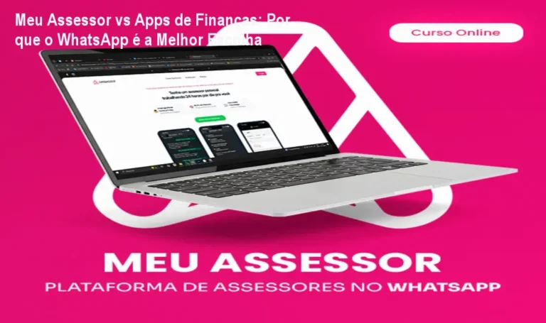 Tela de conversa no WhatsApp mostrando lembrete de pagamento e agenda sincronizada pelo Meu Assessor