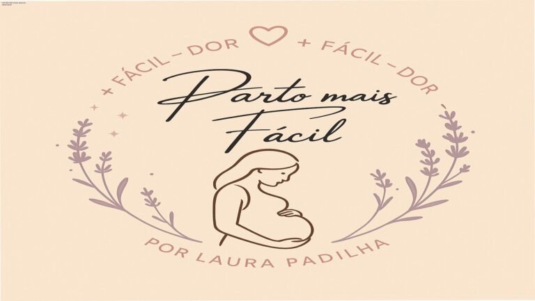 Imagem do curso Parto Mais Fácil mostrando técnicas naturais de indução de parto para gestantes