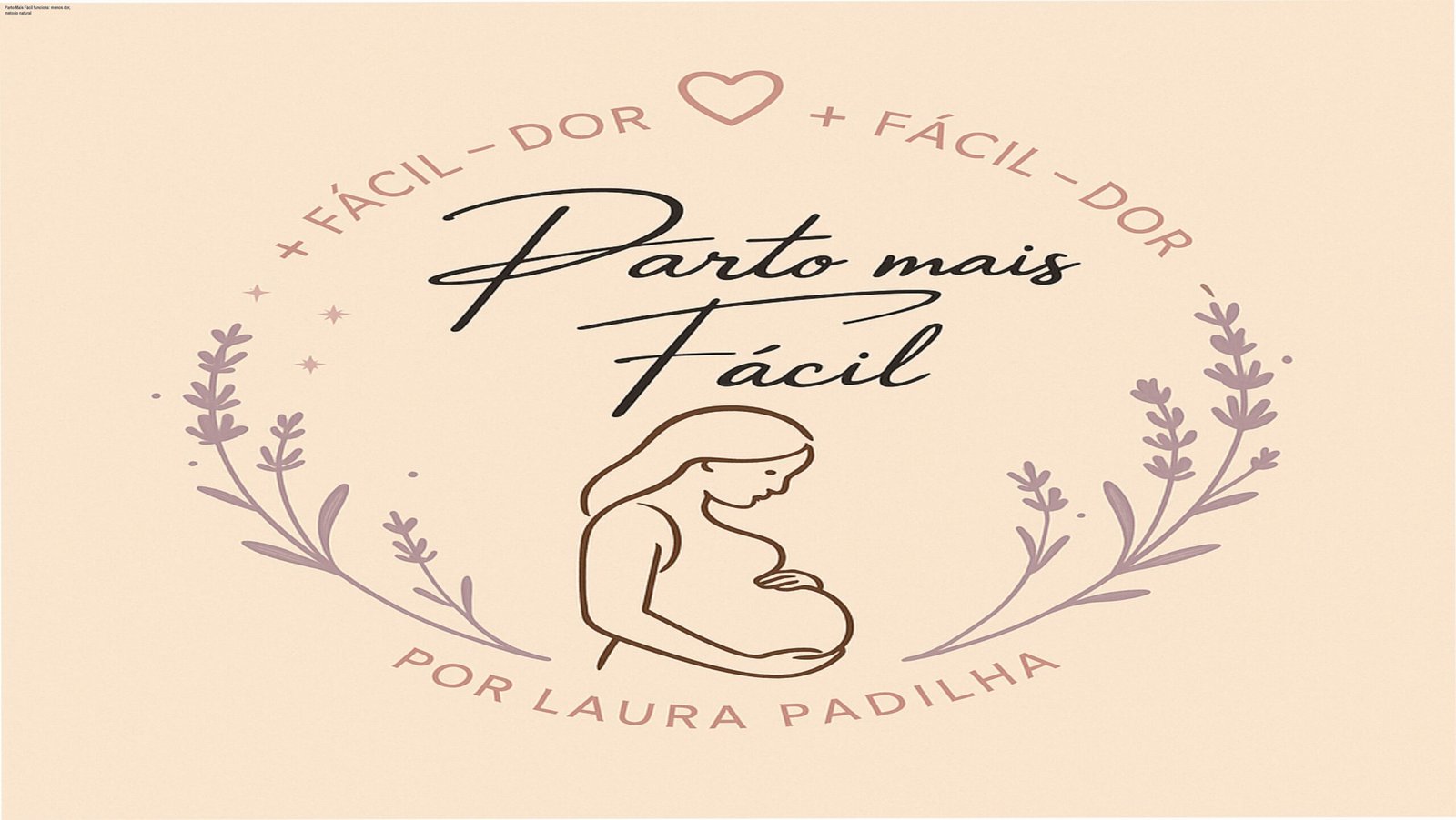 Imagem do curso Parto Mais Fácil mostrando técnicas naturais de indução de parto para gestantes