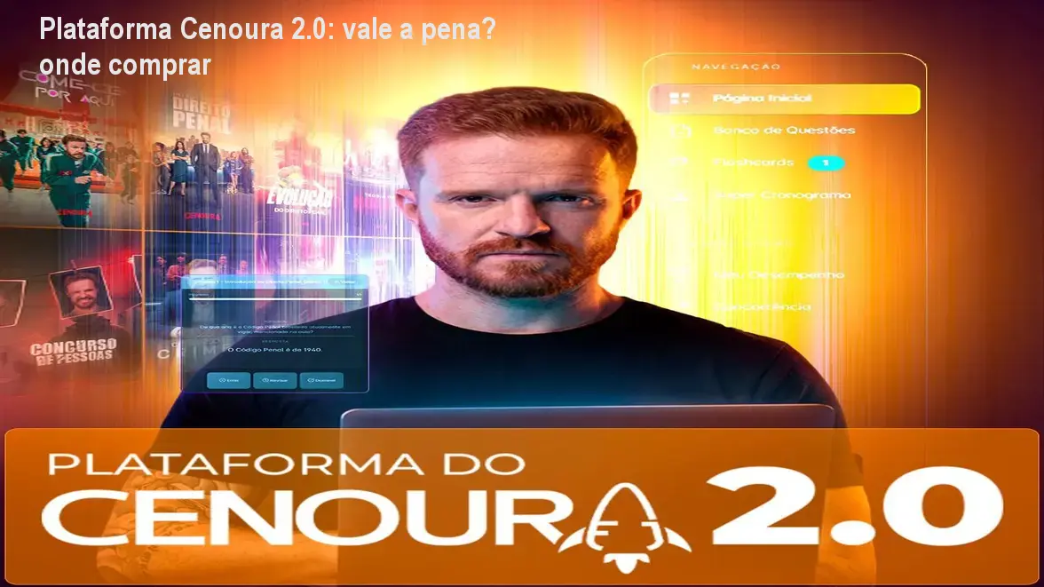Tela da Plataforma Cenoura 2.0 mostrando questões comentadas da FGV