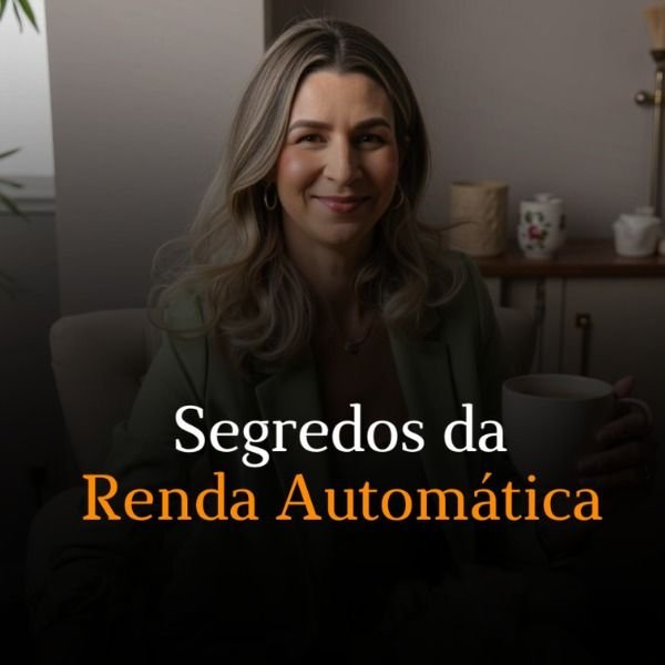 Imagem promocional do curso Segredos da Renda Automática mostrando Nati Abreu e elementos de IA e marketing digital