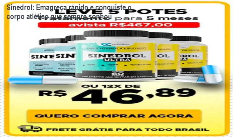 Sinedrol: Emagreça rápido e conquiste o corpo atlético que sempre sonhou 4 https://cursoss.com.br/comunidade-do-jejum-dr-barakat/ Frasco de Sinedrol ao lado de cápsulas, mostrando o suplemento termogênico usado para emagrecimento e definição muscular
