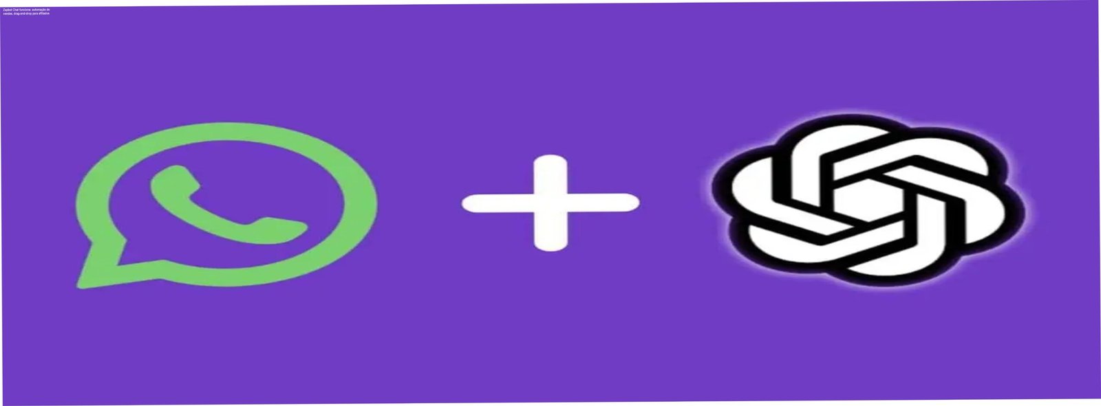 Tela da plataforma Zapbot Chat mostrando fluxo drag-and-drop de automação de vendas no WhatsApp