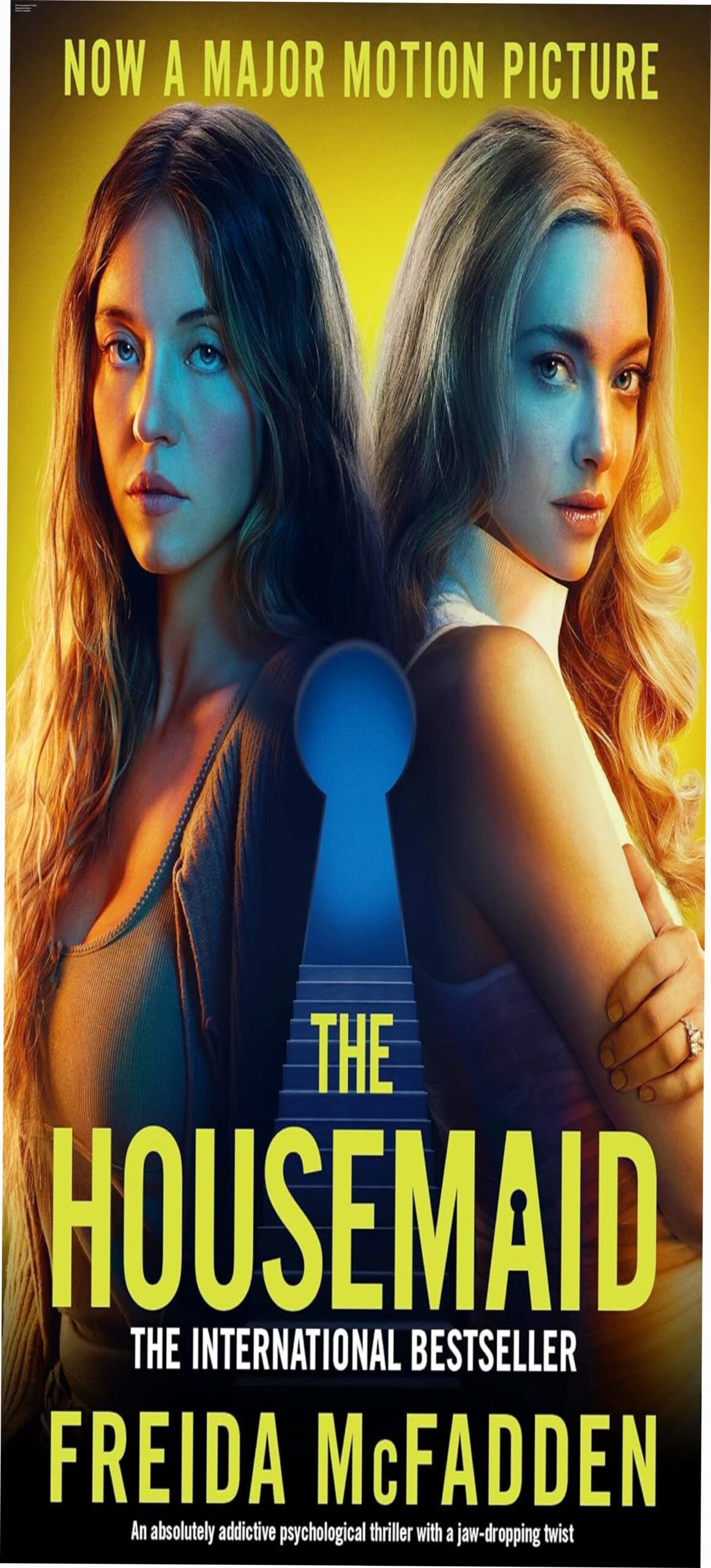 Capa do eBook The Housemaid, thriller psicológico com reviravolta chocante