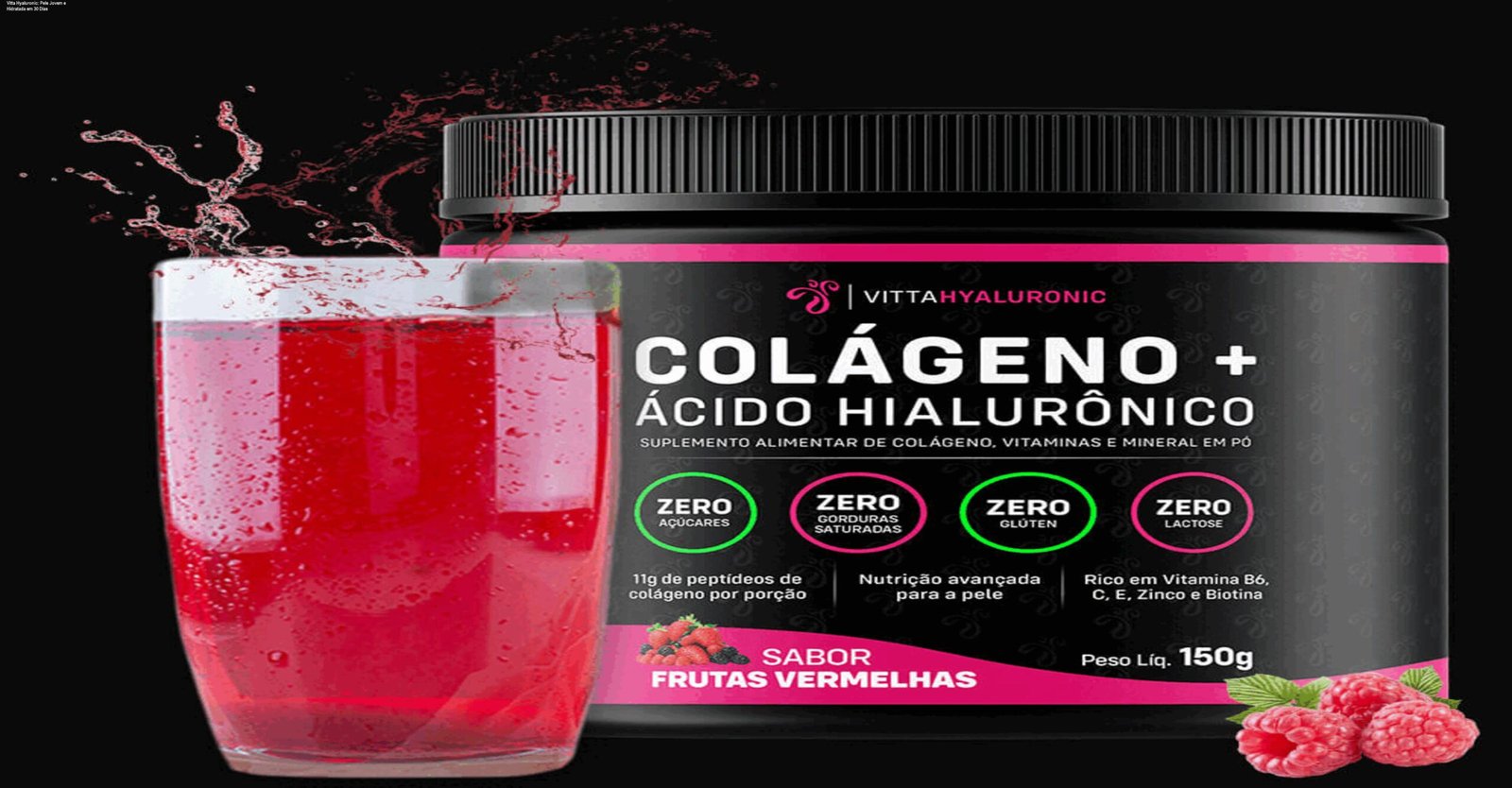 Vitta Hyaluronic: Pele Jovem e Hidratada em 30 Dias
