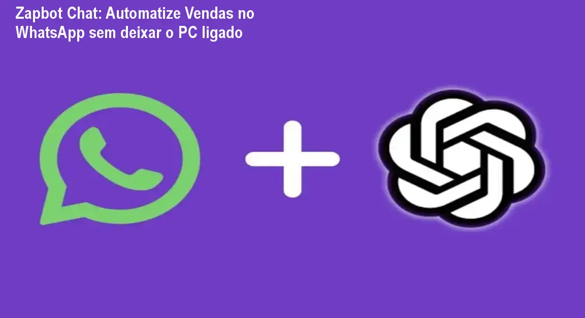 Tela do Zapbot Chat mostrando fluxo de automação no WhatsApp com áudio simulado