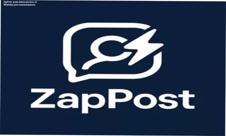 ZapPost enviando posts prontos para redes sociais via WhatsApp, facilitando a criação diária de conteúdo.