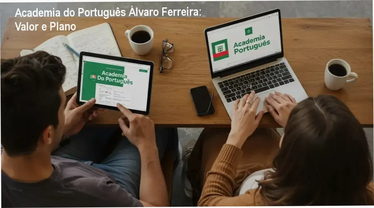 Academia do Português Álvaro Ferreira – custo-benefício e valor percebido