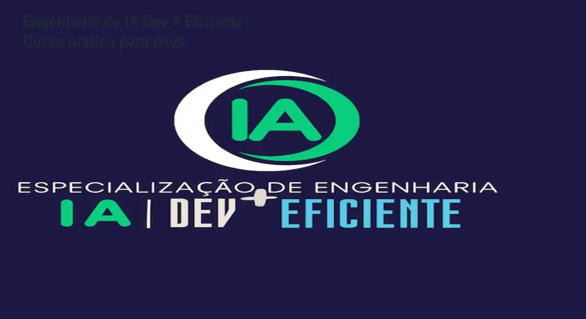 Engenharia de IA Dev + Eficiente – Curso prático para devs 1 https://cursoss.com.br/cursos/alberto-luiz-engenharia-ia-dev-eficiente-como-funciona/ Engenharia de IA Dev + Eficiente – Curso prático para devs