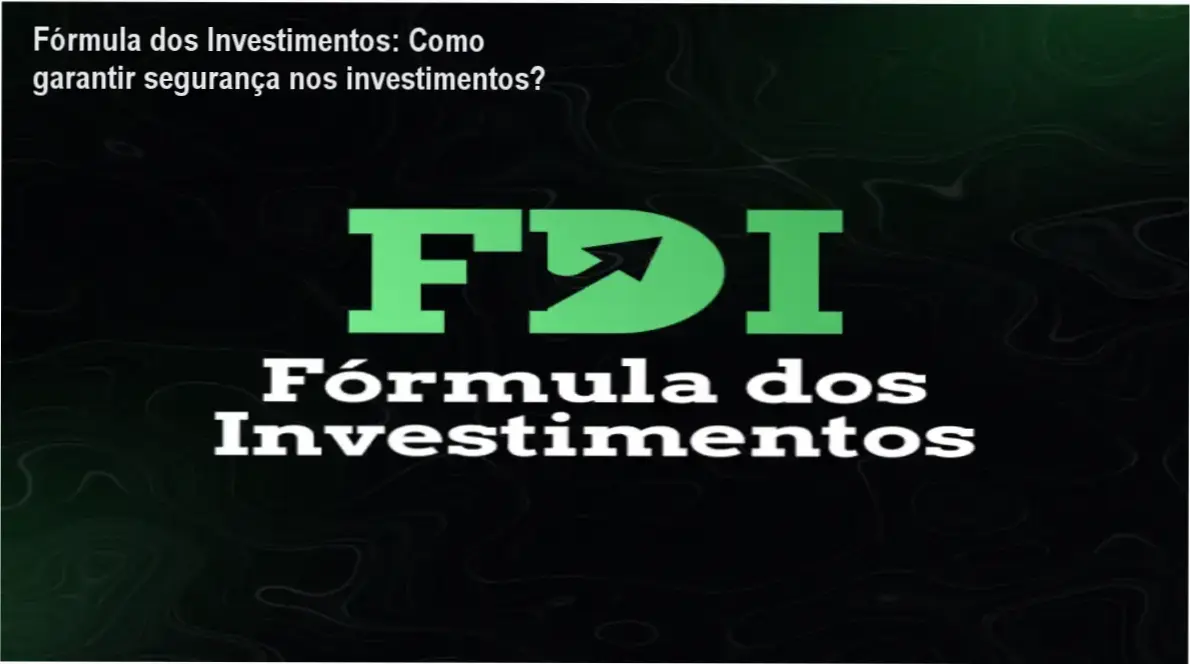 Alberto Pompeu apresenta a Fórmula dos Investimentos, treinamento para investimentos seguros